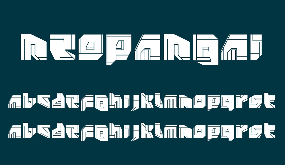 NeoPangaia[p2] font